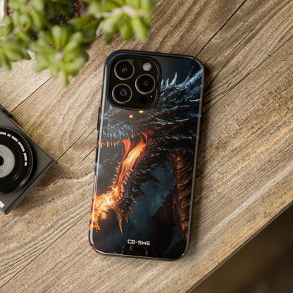 Fiery Breath Erupts - iPhone Case