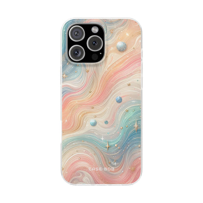 Iridescent Swirls iPhone 16 Pro Max Case - Soft