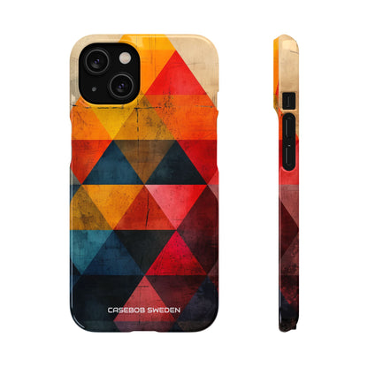 Geometric Energy - Slim iPhone 14 Phone Case