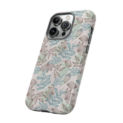 Minty Leaf - Protective Phone Case