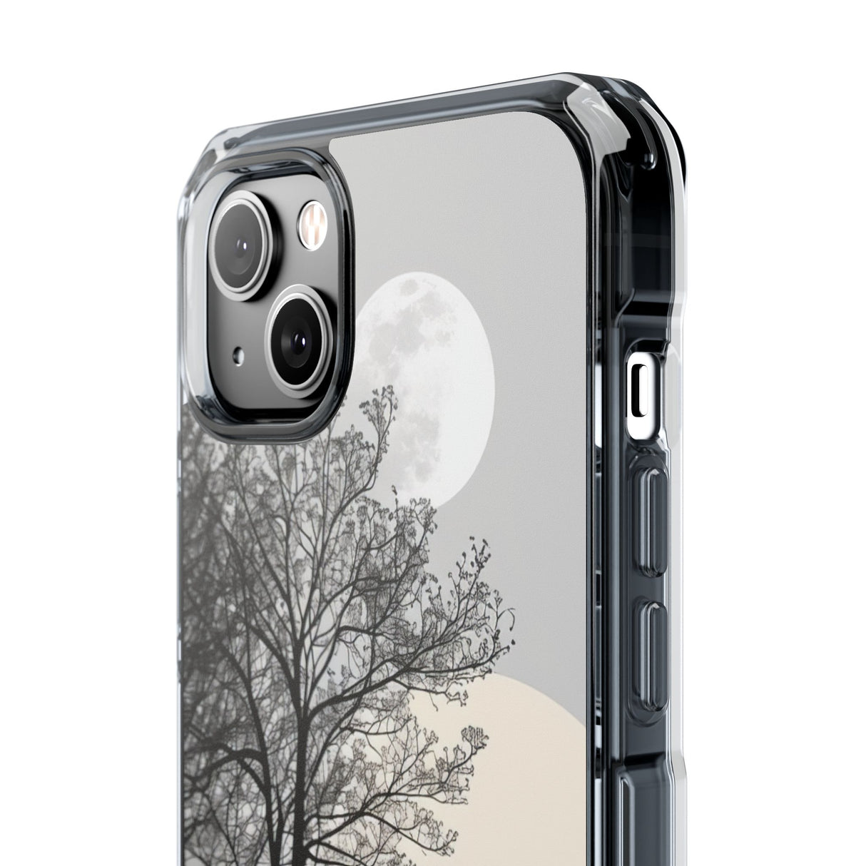 Moonlit Elegance - Phone Case for iPhone (Clear Impact - Magnetic)