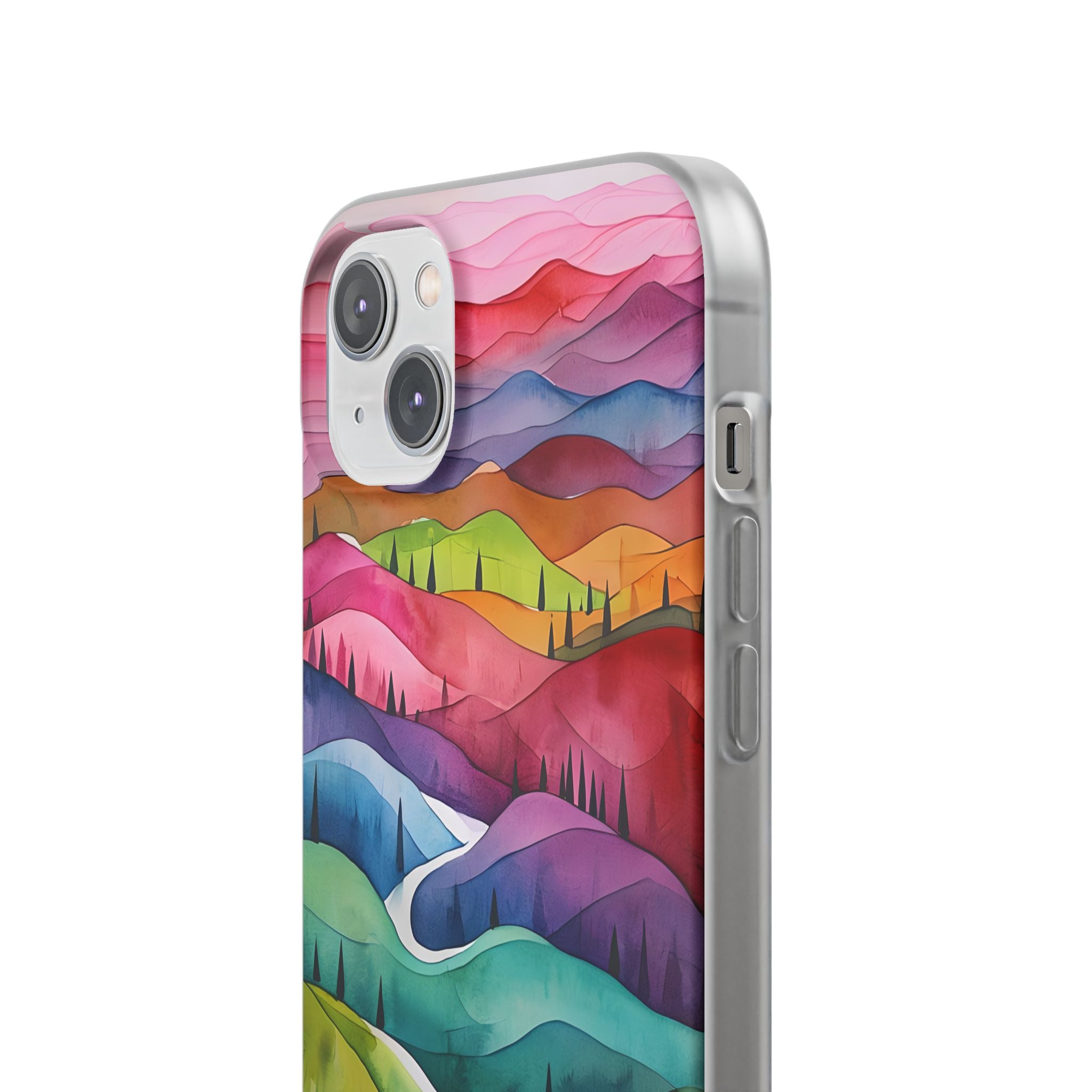 Winding Verdure iPhone 14 Plus Case - Soft