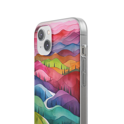 Winding Verdure iPhone 14 Plus Case - Soft