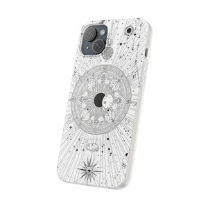 Himmlisches Mandala Mystique | Flexible Handyhülle für iPhone