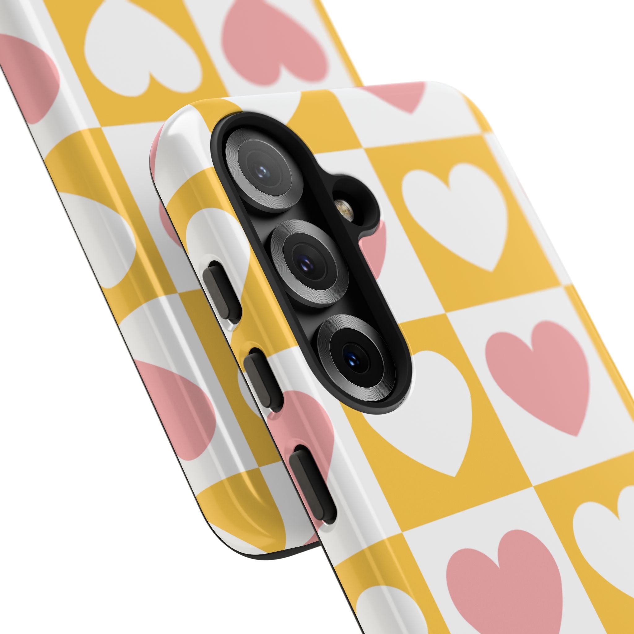 Heart Grid Harmony - Samsung Case