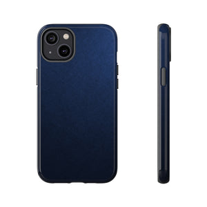 Gradient Black & Blue iPhone Case (Protective) iPhone 14 Plus Glossy Phone Case