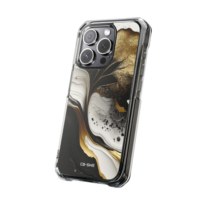 Gold Swirl Elegance iPhone Case - Impact