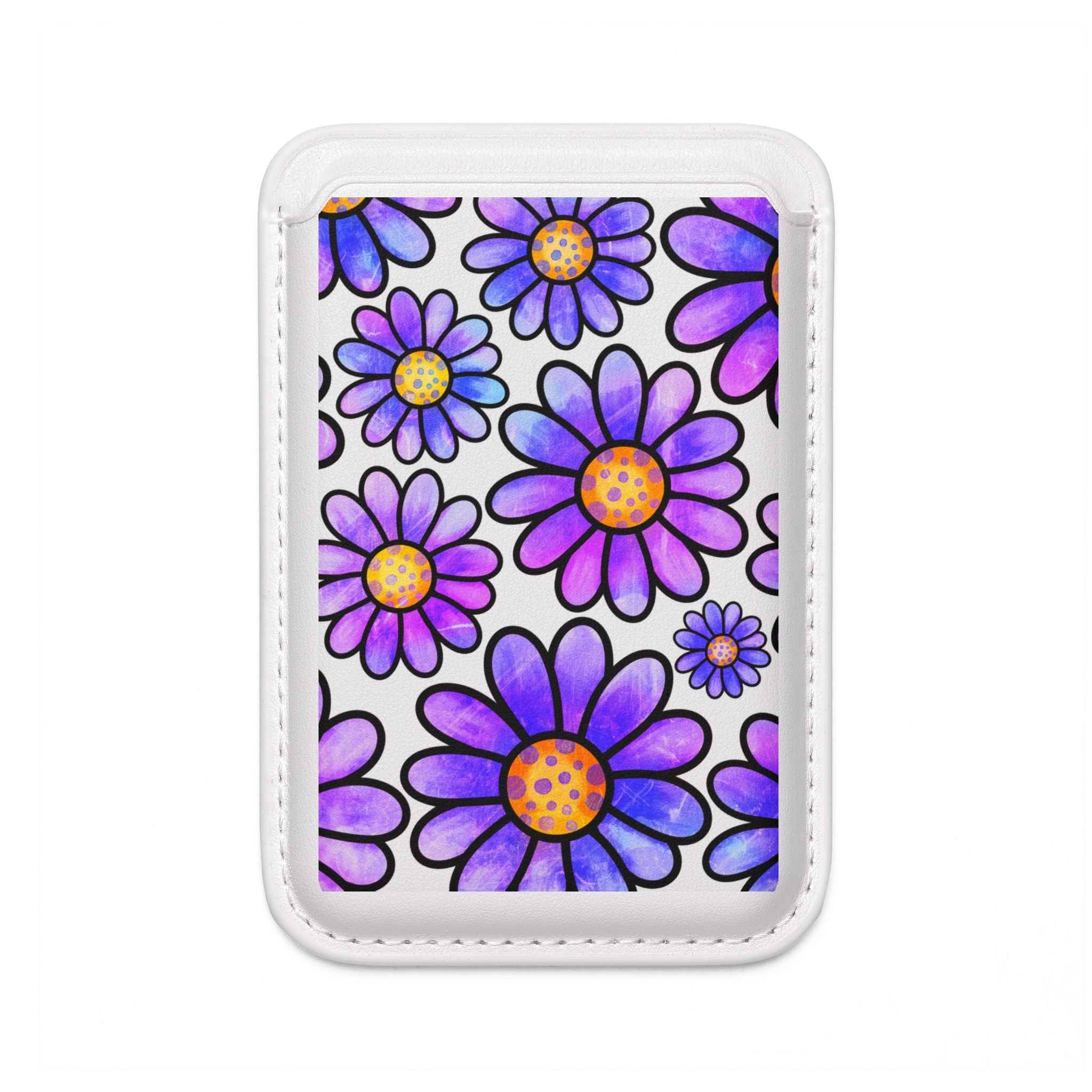 Polka Dot Blossoms Wallet – MagSafe Ready