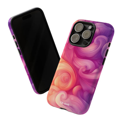 Swirls Embrace Light - iPhone Case