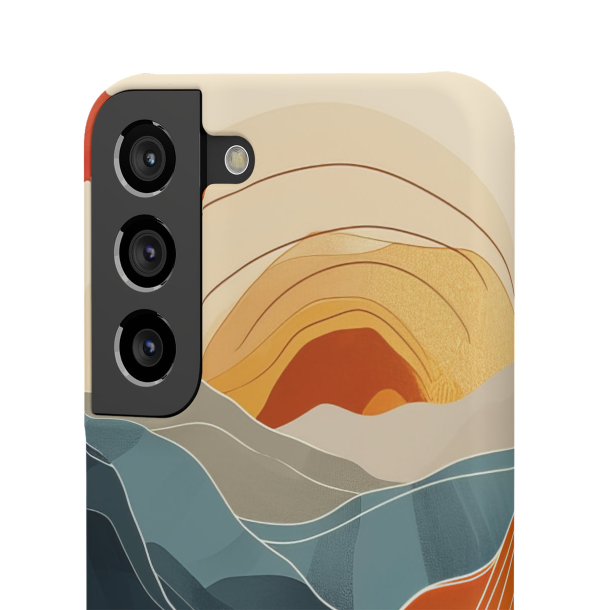 Sunset Waves | Slim Phone Case for Samsung