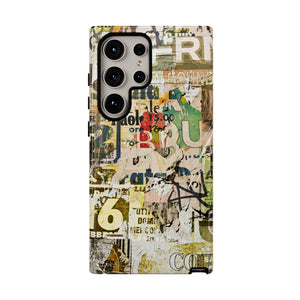 Grunge Vintage Poster - Protective Phone Case