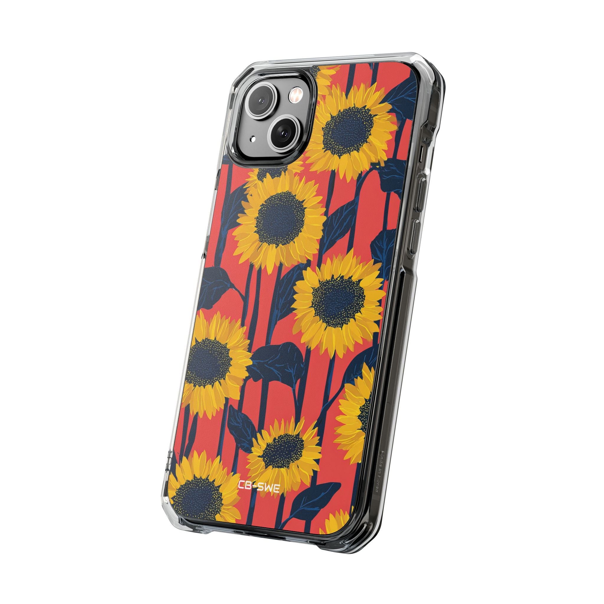 Vibrant Sunflower Rhythm iPhone Case - Impact