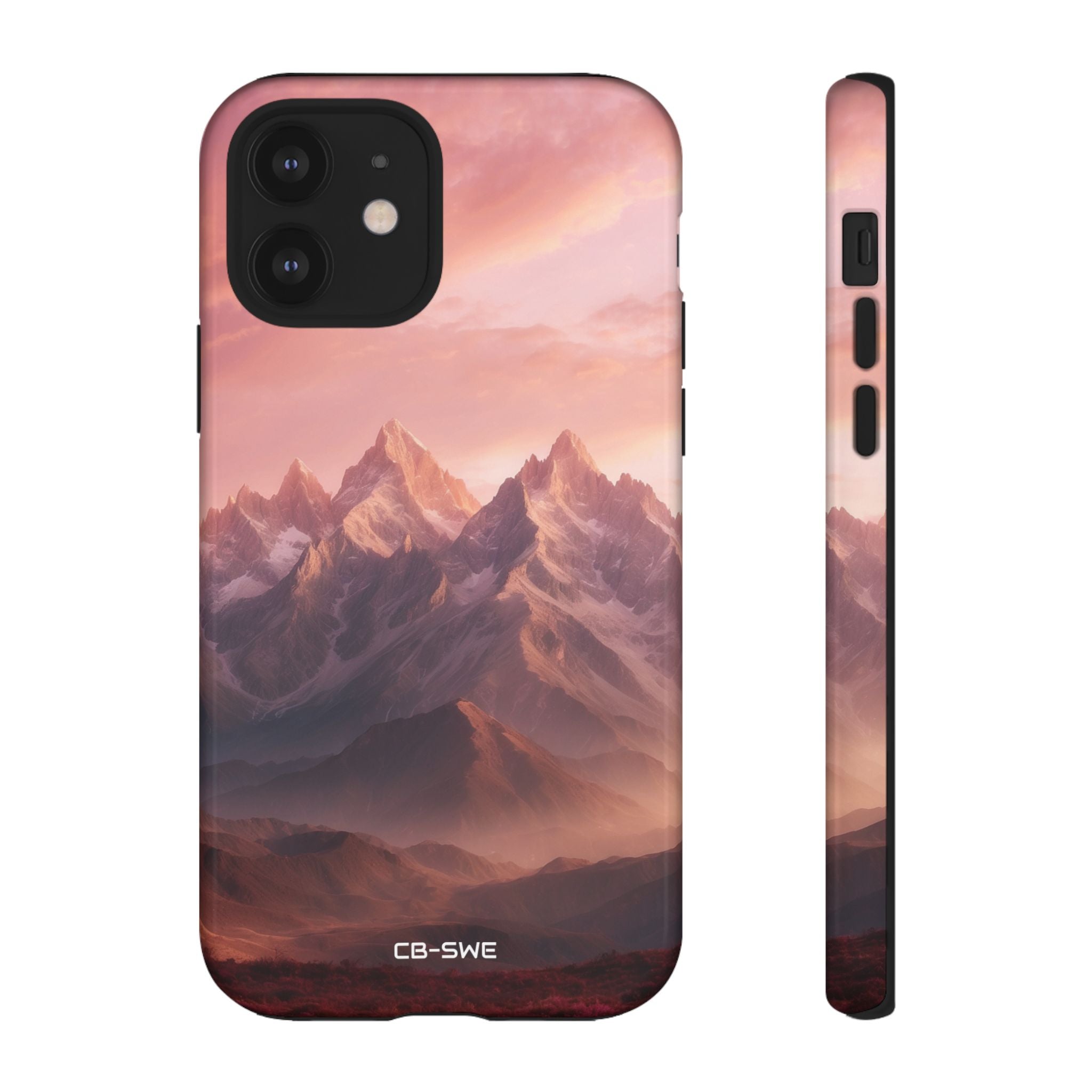 Vibrant Peaks Emerge - iPhone Case
