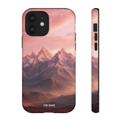 Vibrant Peaks Emerge - iPhone Case