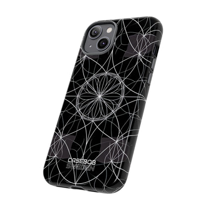 Symmetric Line Bloom iPhone 14 - Tough