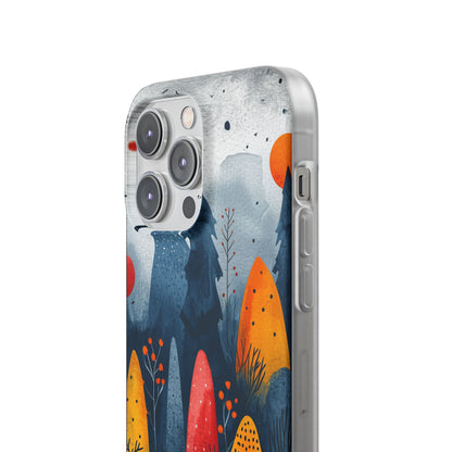 Whimsical Nature - Flexi iPhone 14 Phone Case