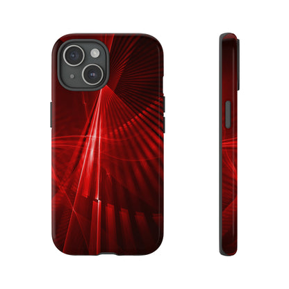 Red Disco Lights - Protective Phone Case