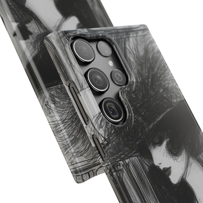 Timeless Elegance in Monochrome Samsung S23 - Slim Phone Case