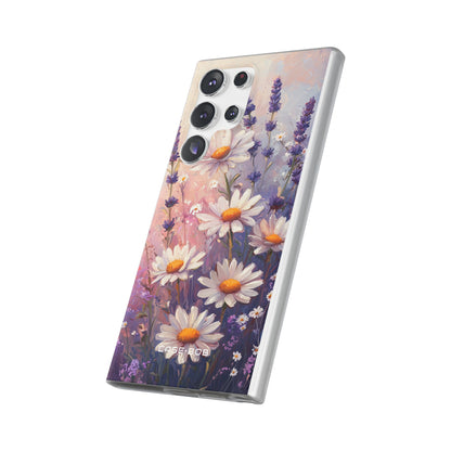 Daisy Lavender Bloom Samsung S23 Ultra Case - Soft