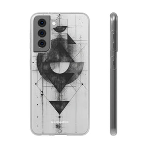 Monochrome Geometry | Flexible Phone Case for Samsung Galaxy