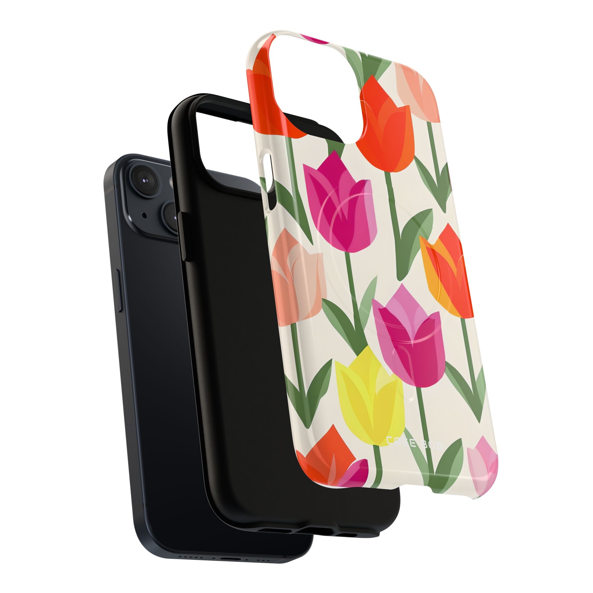 Tulip Harmony Green iPhone 14 - Tough+