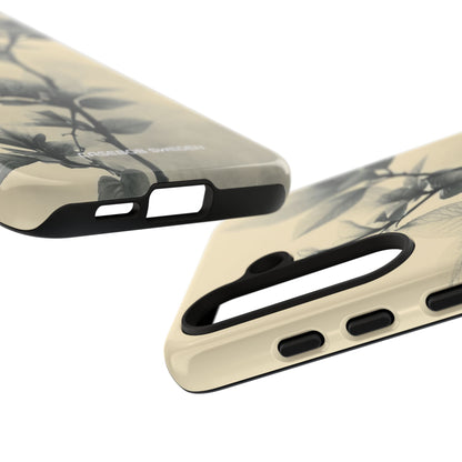 Beige Branch Art - Tough Samsung S24 Phone Case