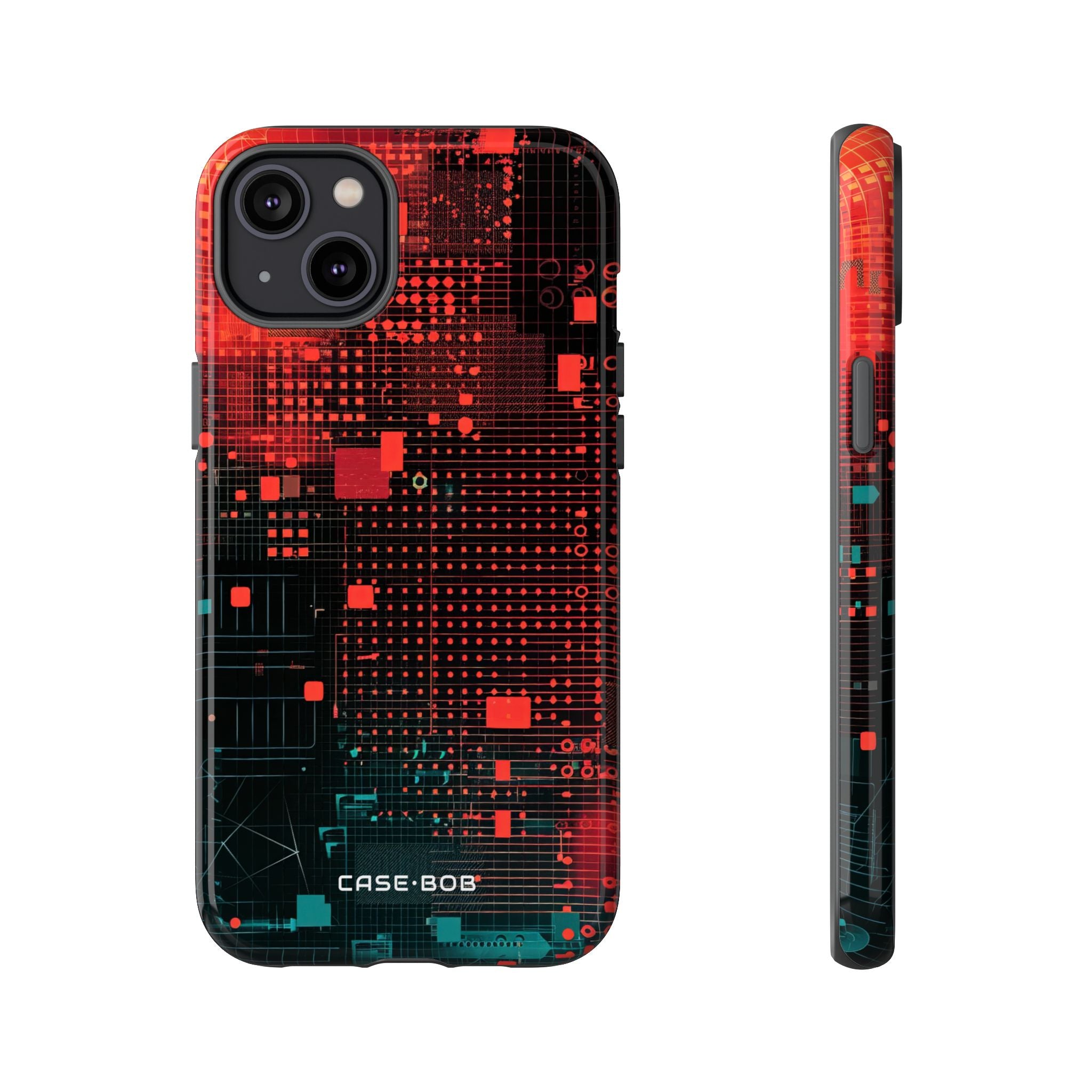 Grid Fusion iPhone 14 Plus Case - Tough