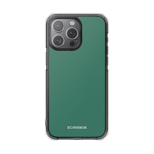 Viridian Green | Phone Case for iPhone (Clear Impact Case - Magnetic)