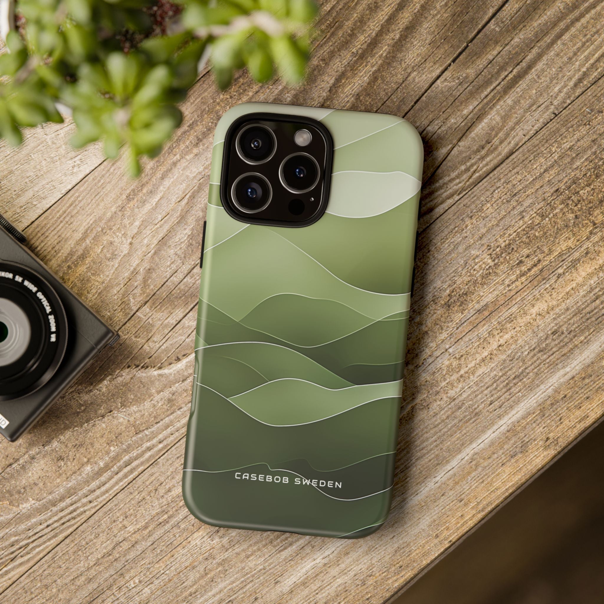 Gradient Emerald Drift iPhone 16 - Tough Phone Case