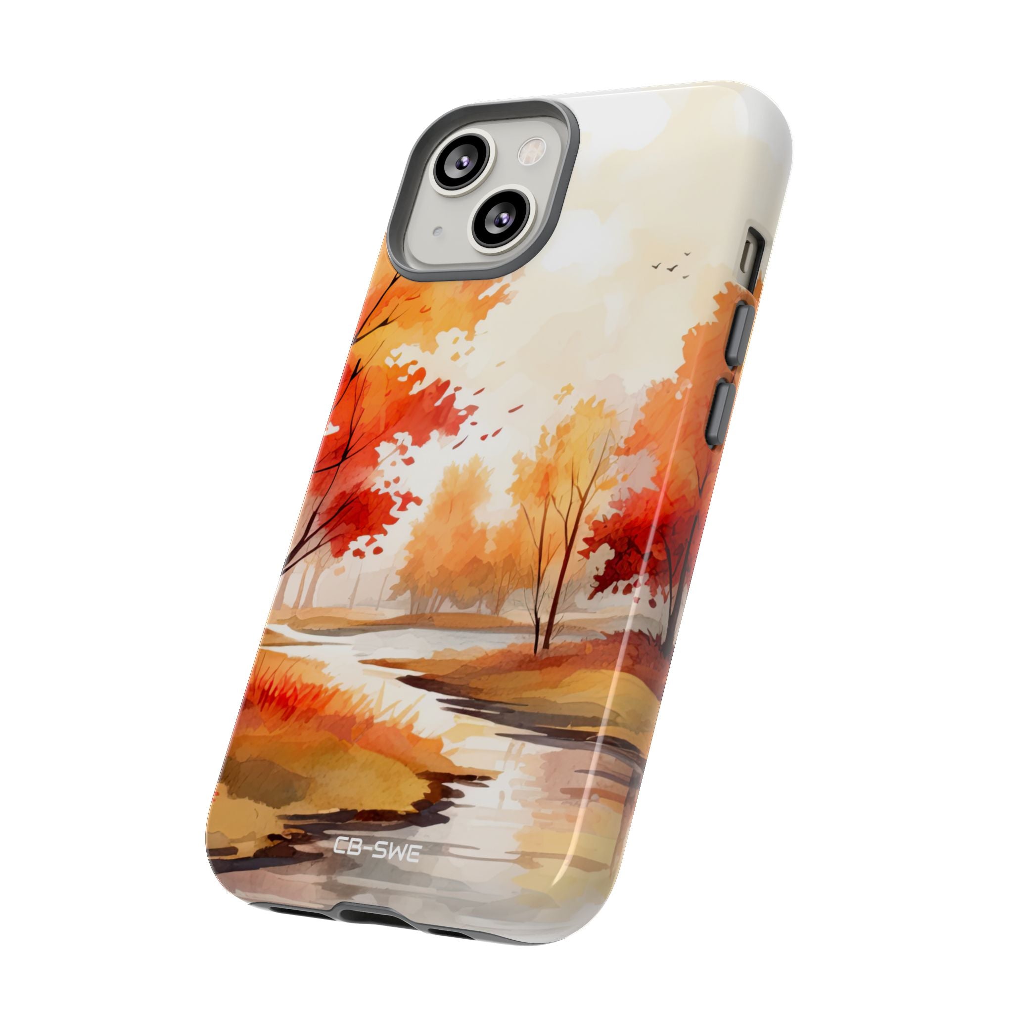 Autumn Leaves Dance - iPhone Case