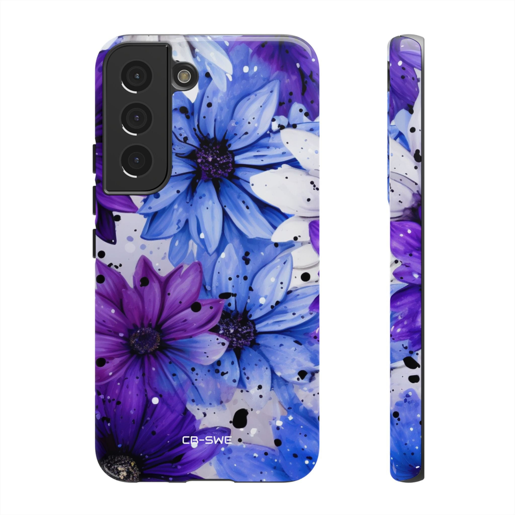 Vivid Splattered Blooms - Samsung Case