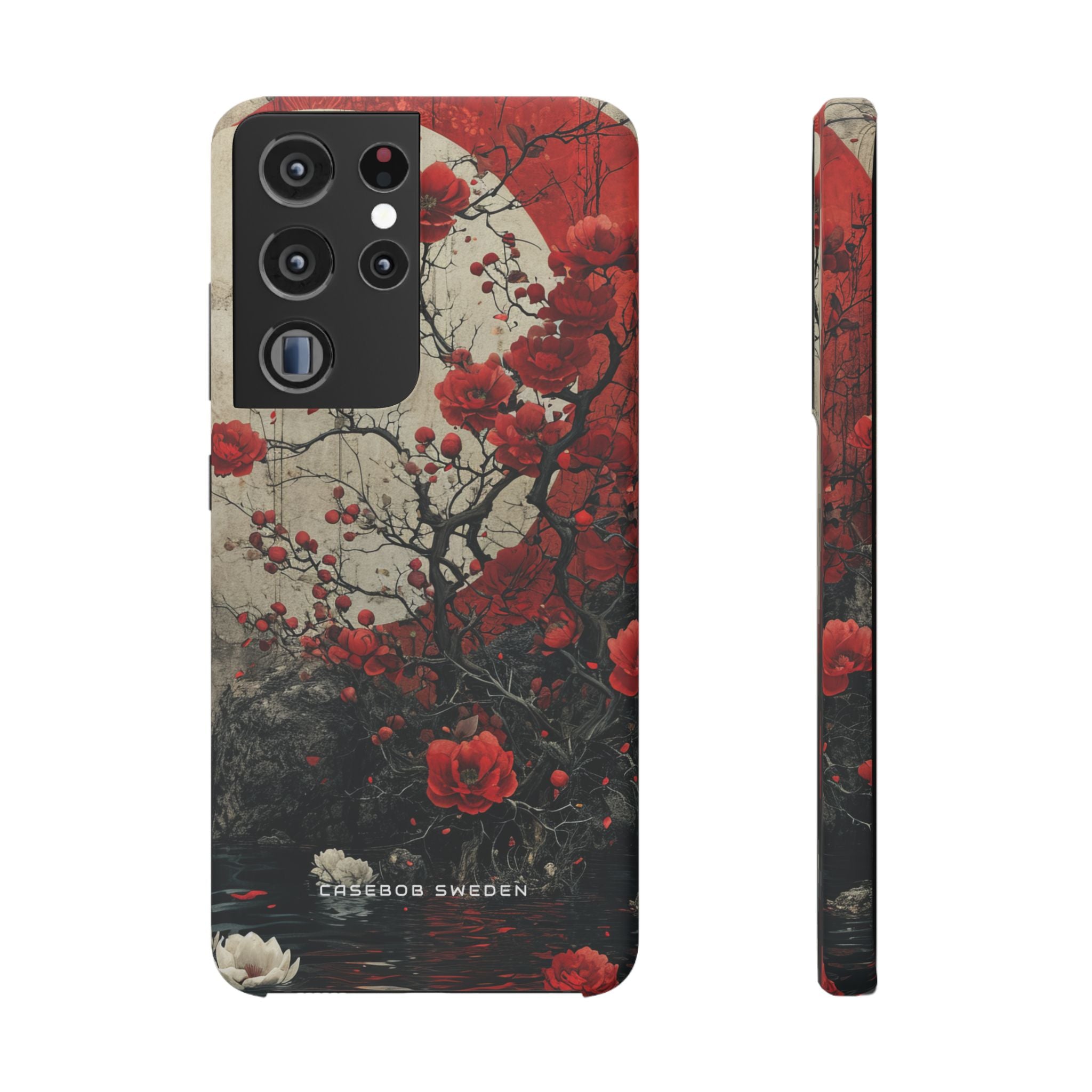 Zen Blossoms in Moonlight Samsung S21 - Slim Phone Case