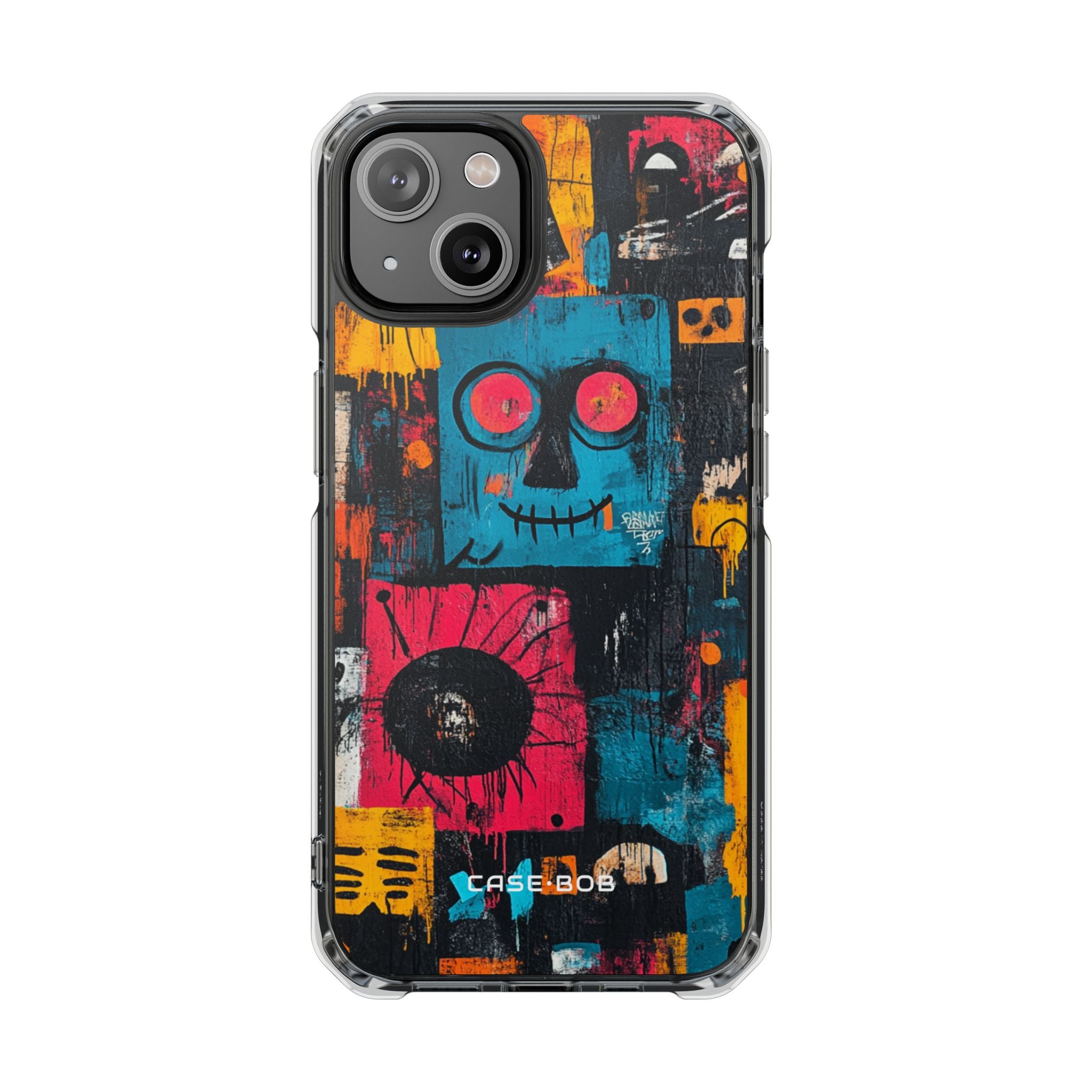 Blue Stitch Smile iPhone 14 Case - Impact