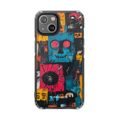 Blue Stitch Smile iPhone 14 Case - Impact