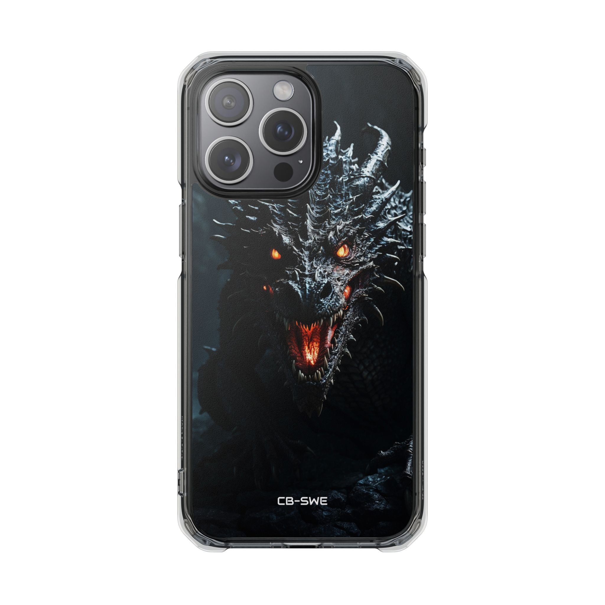 Fierce Dragon Roars iPhone Case - Impact