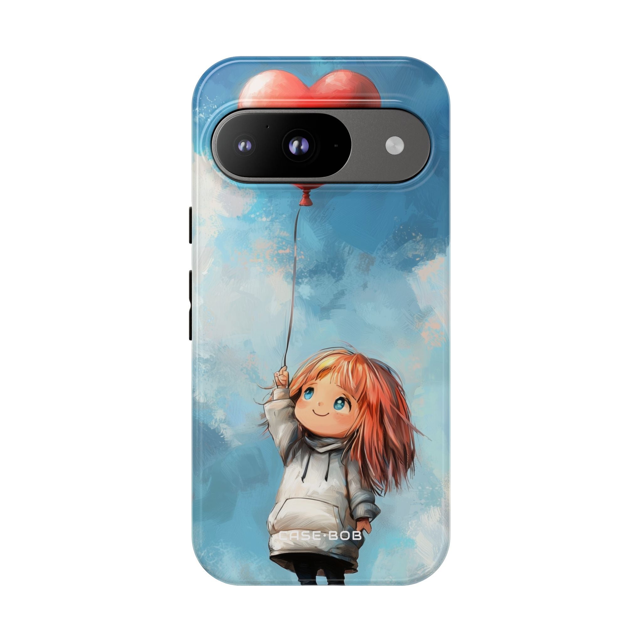 Heart Balloon Whimsy Google Pixel 9 Case - Tough