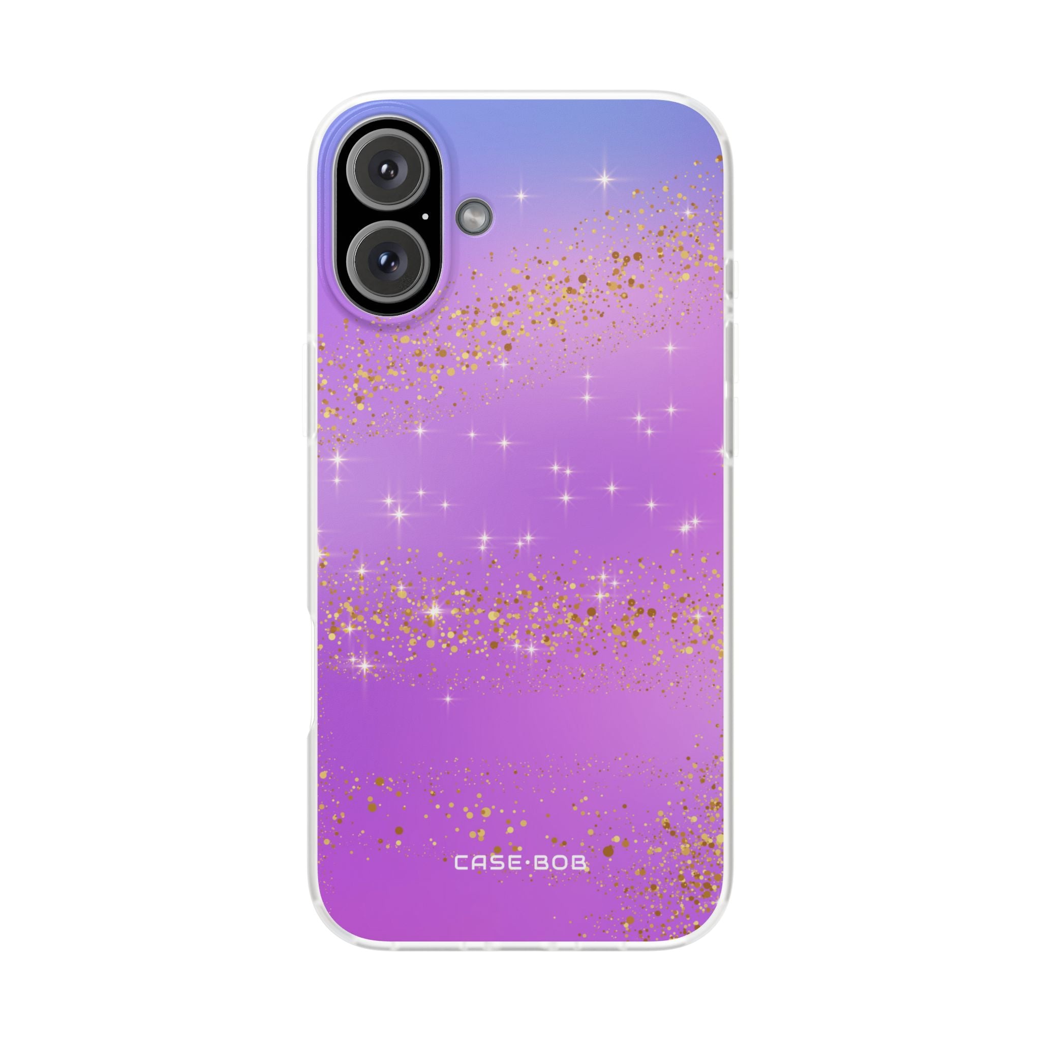 Golden Glide iPhone 16 Plus Case - Soft