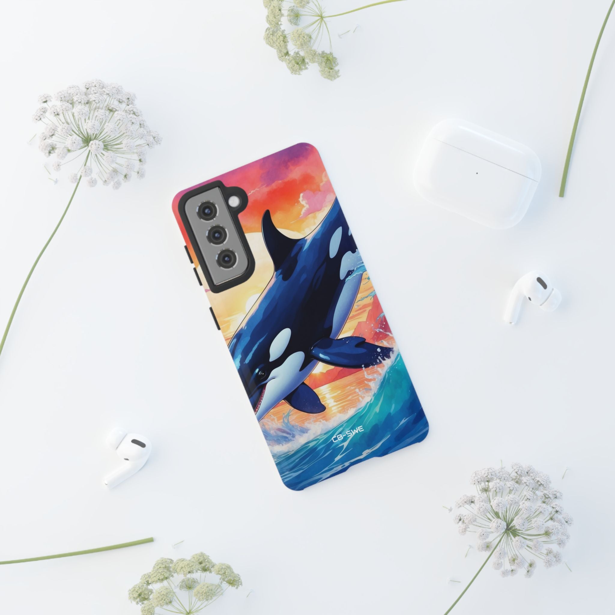 Orca Leaps Joyfully - Samsung Case