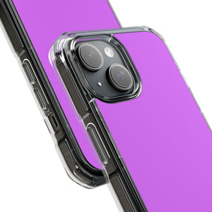 Heliotrope Hue | Handyhülle für iPhone (Clear Impact Case – magnetisch) 