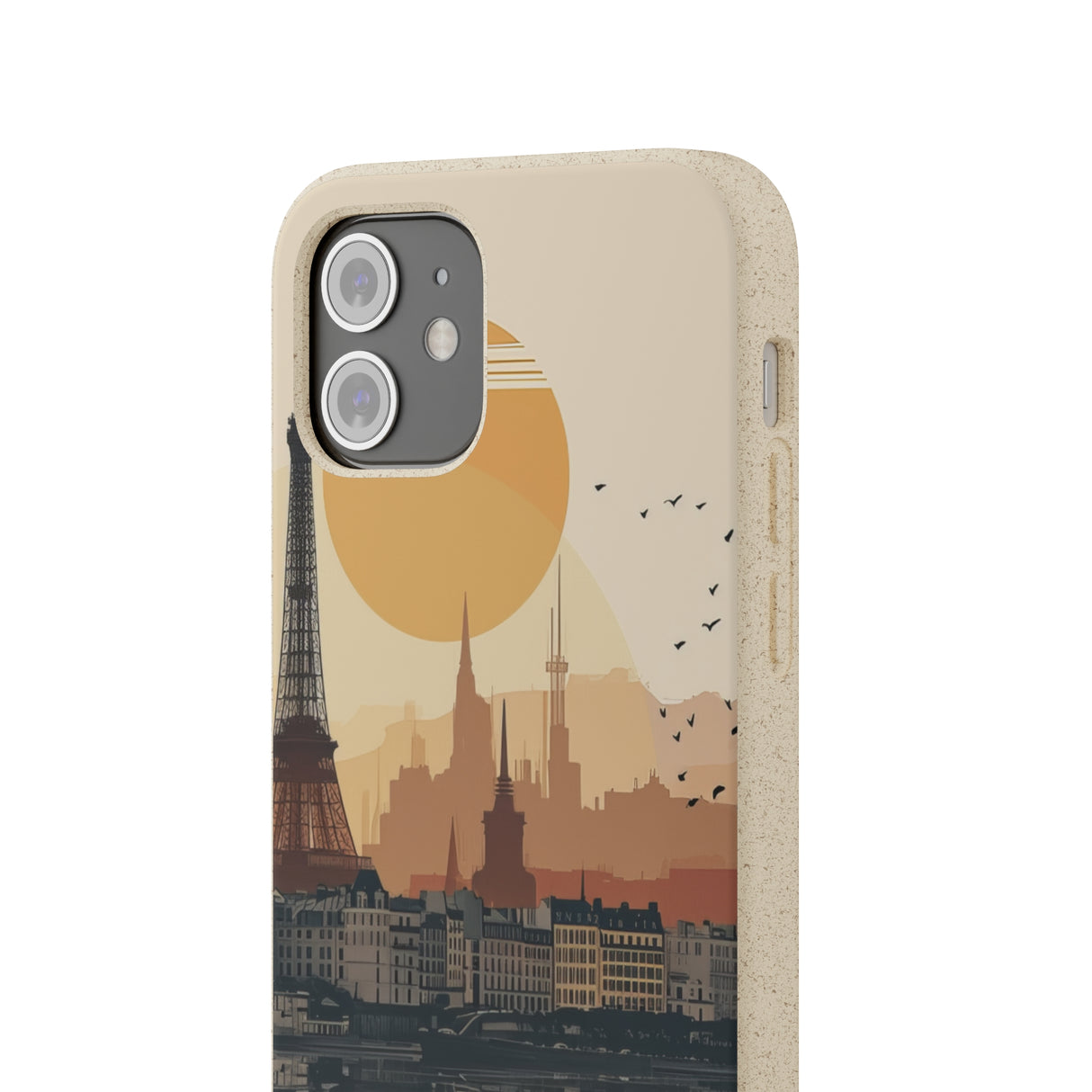 Parisian Sunset Serenity | Biodegradable Phone Case