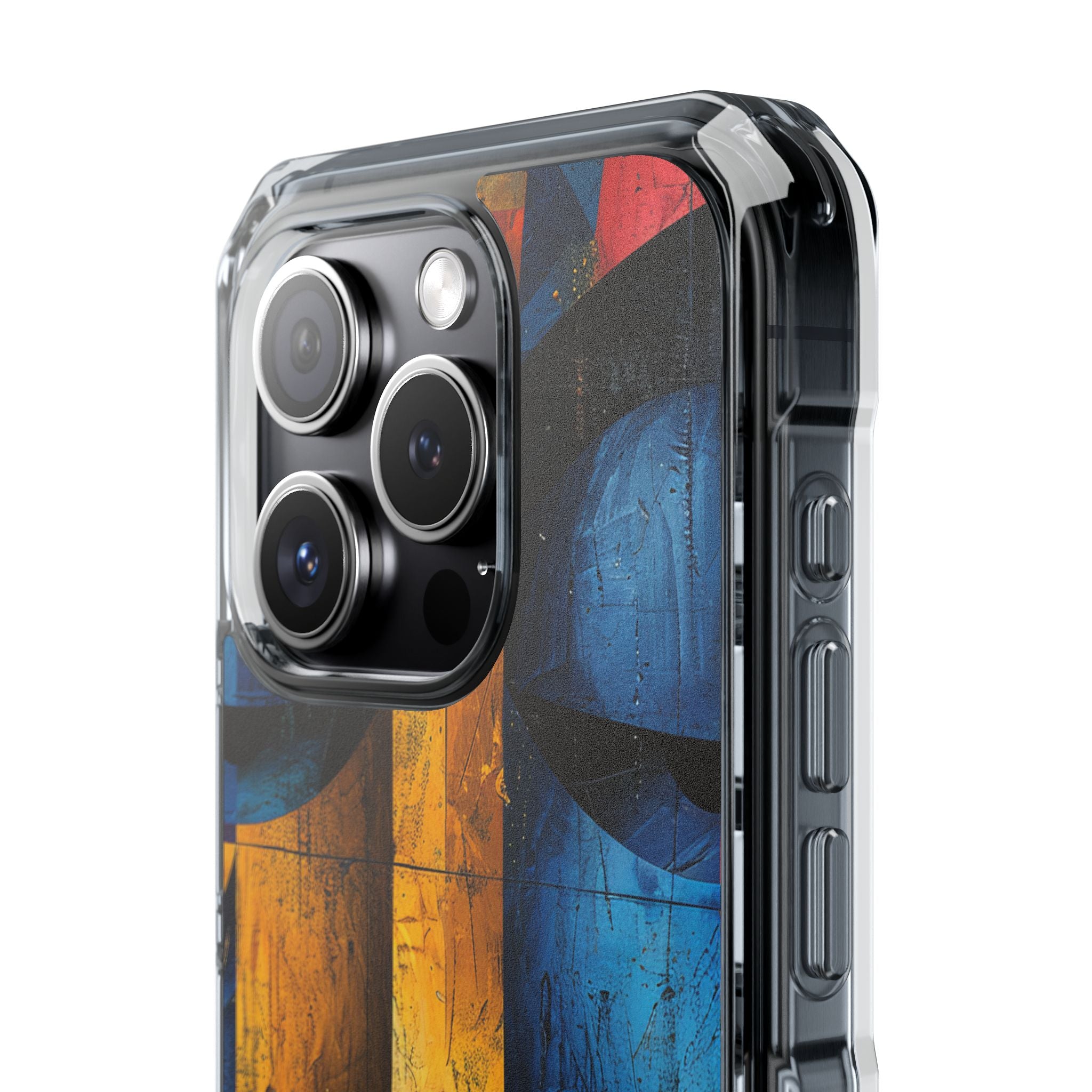 Geometric Face Fusion iPhone 15 - Impact Clear+