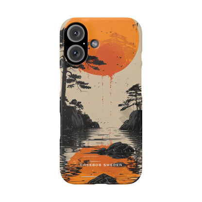 Zen Serenity Sunscape iPhone 16 - Slim Phone Case