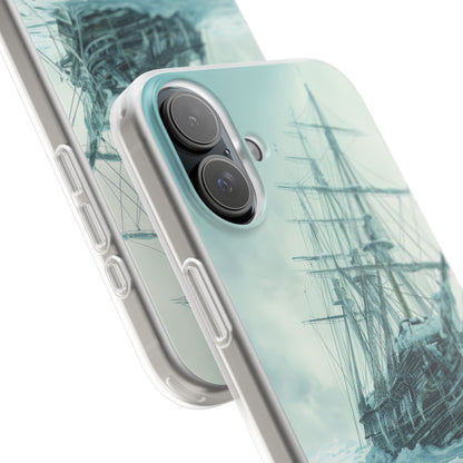 Icebound Ship iPhone 16 Plus Case - Soft