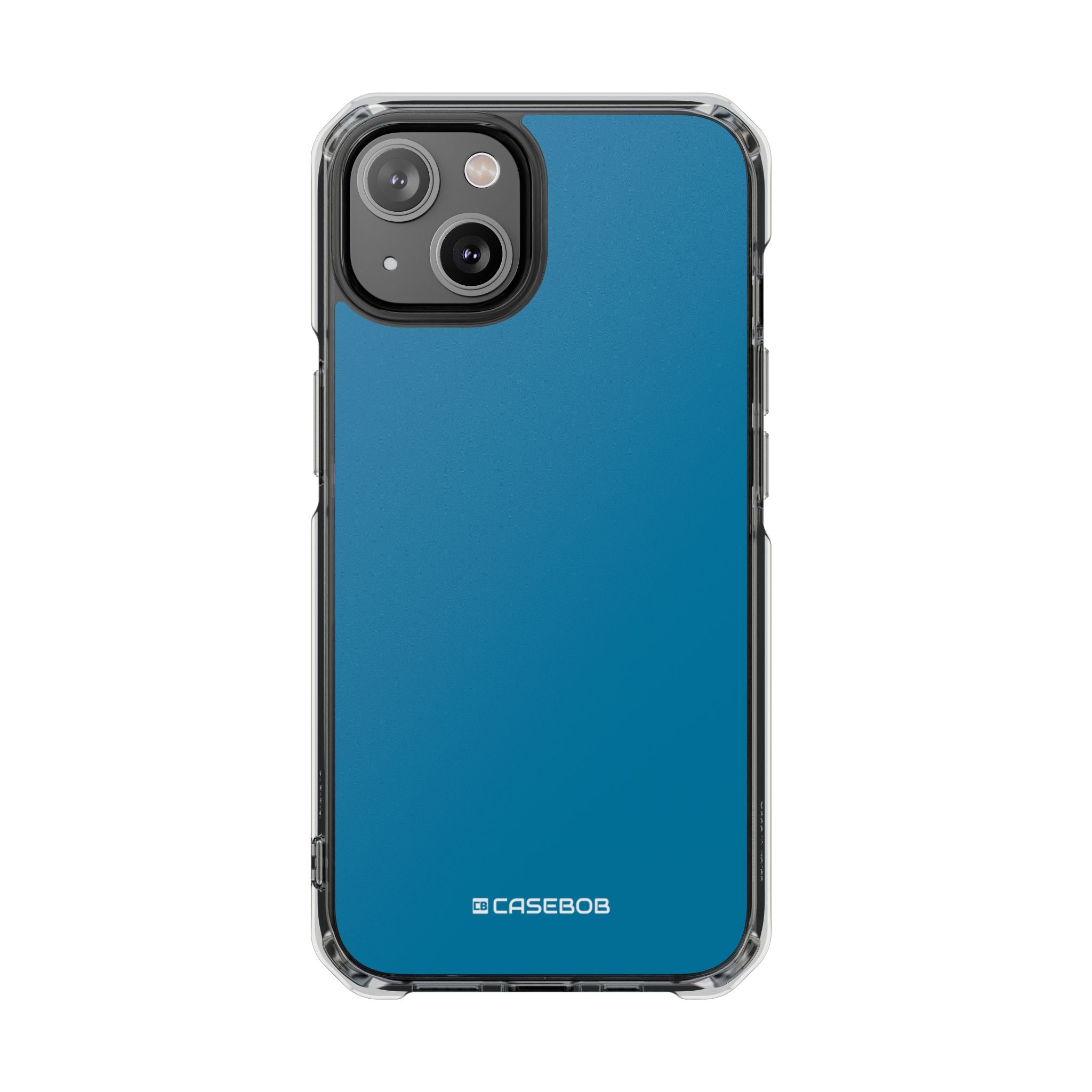 Cerulean Blue - Clear Impact Case for iPhone