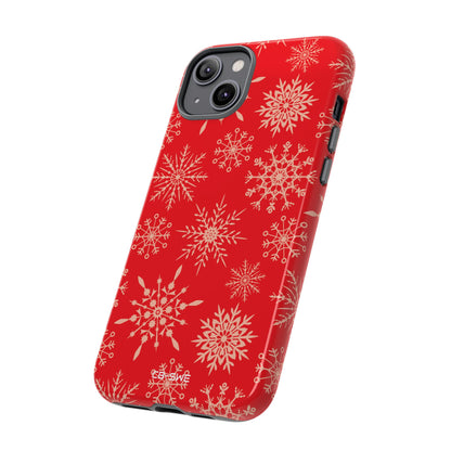 Snowflakes Dance Bright - iPhone Case