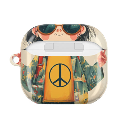 Peace Pigtails - AirPods Case