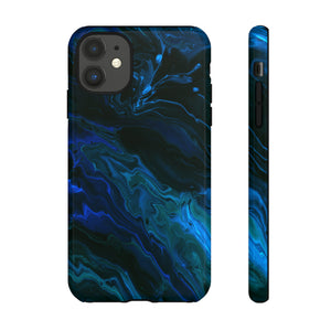 Neon Blue Creative - Protective Phone Case