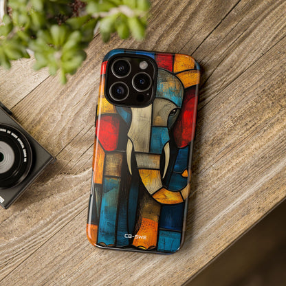 Elephant Shapes Dance - iPhone Case