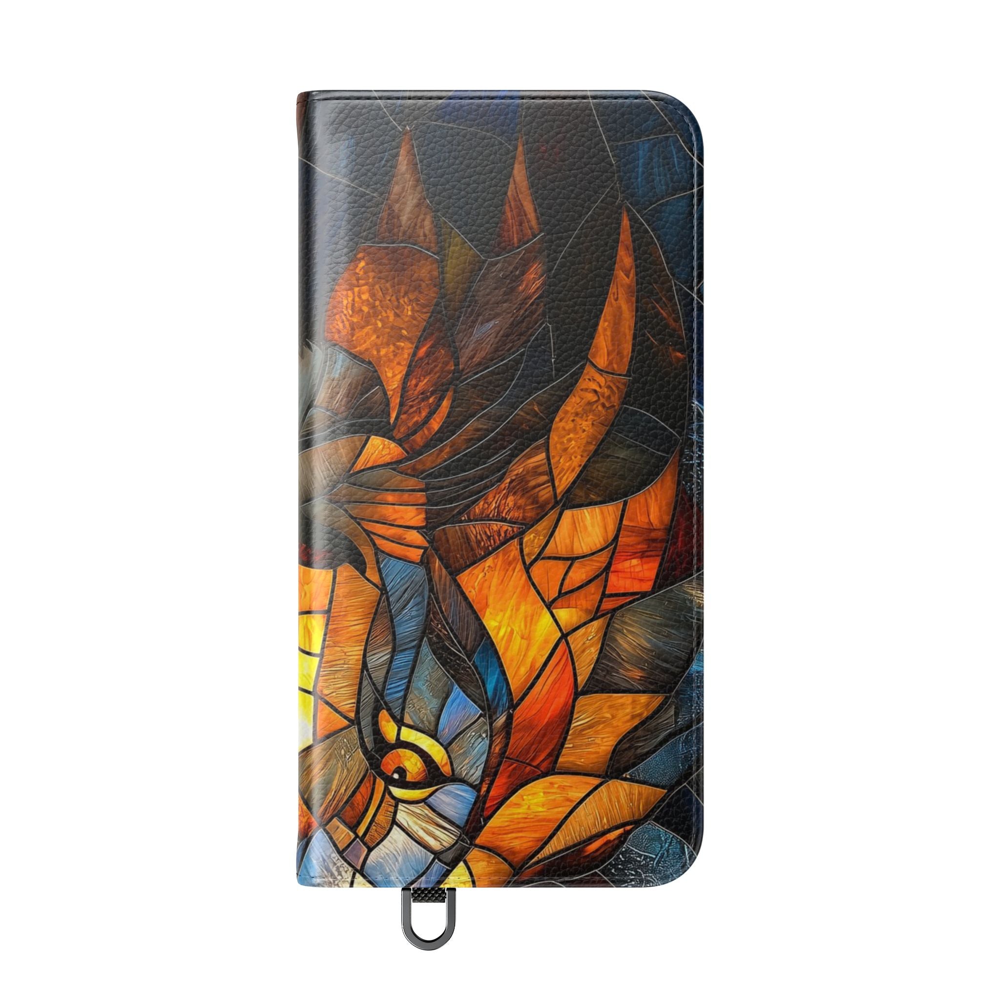 Flame Lion - Samsung S25+ Case - Wallet