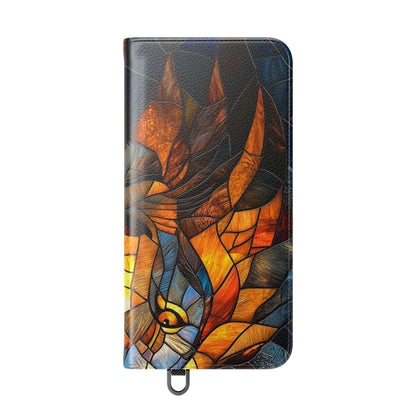 Flame Lion - Samsung S25+ Case - Wallet